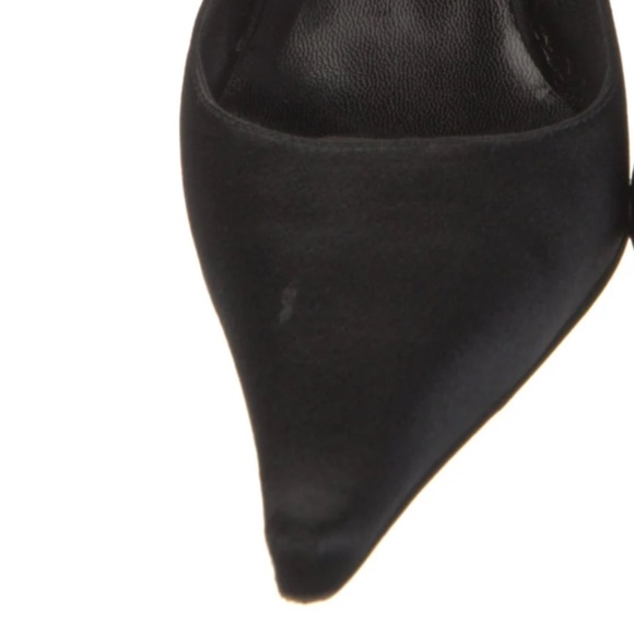 Giuseppe Zanotti Satin Slingback Pumps - Picture 4 of 5